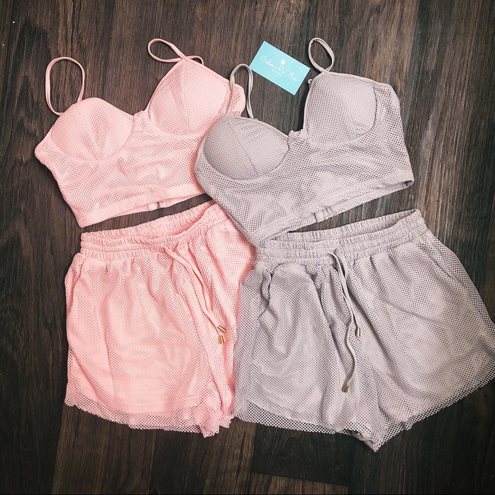 Aspen Two Piece Set - Pink